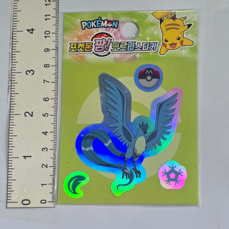 Pokemon Korean Big Sticker - Articuno - 20260601 - RWK650 - BKSDRW