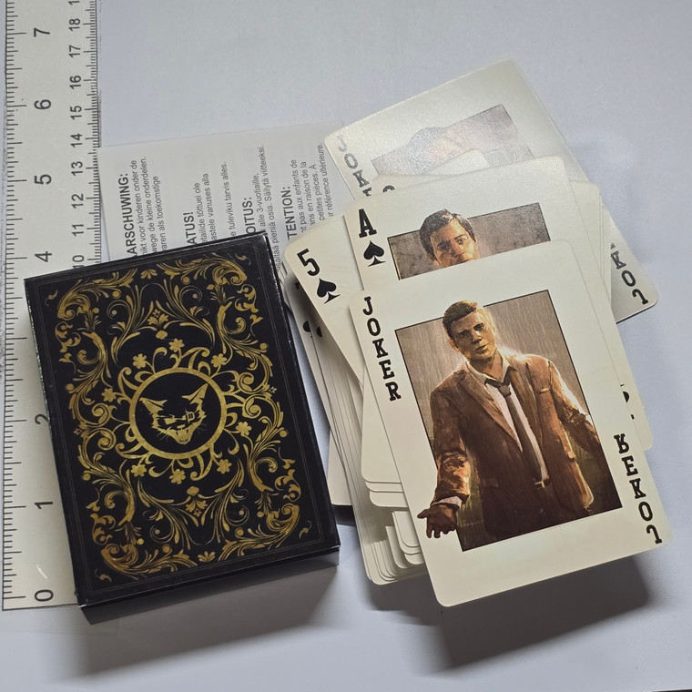 Mafia 3 III Promo Poker Card Deck (UNUSED, BUT SOME EDGES ARE IMPERFECT DUE TO BEING IN STORAGE FOR SO LONG) - 20260602 - RWK651