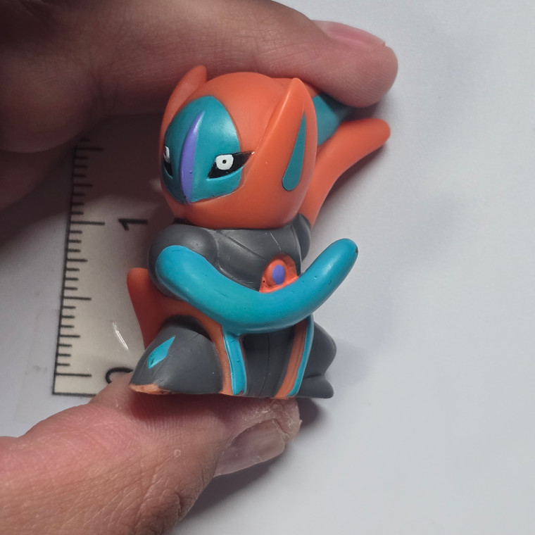 Pokemon Sofubi Finger Puppet Mini Figure - Speed Forme Deoxys - 20260605 - RWK622