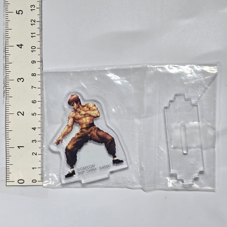 Street Fighter II 2 Ichiban Kuji Acrylic Character Stand Prize - Fei Long (Player 2) - 20260611 - RWK620