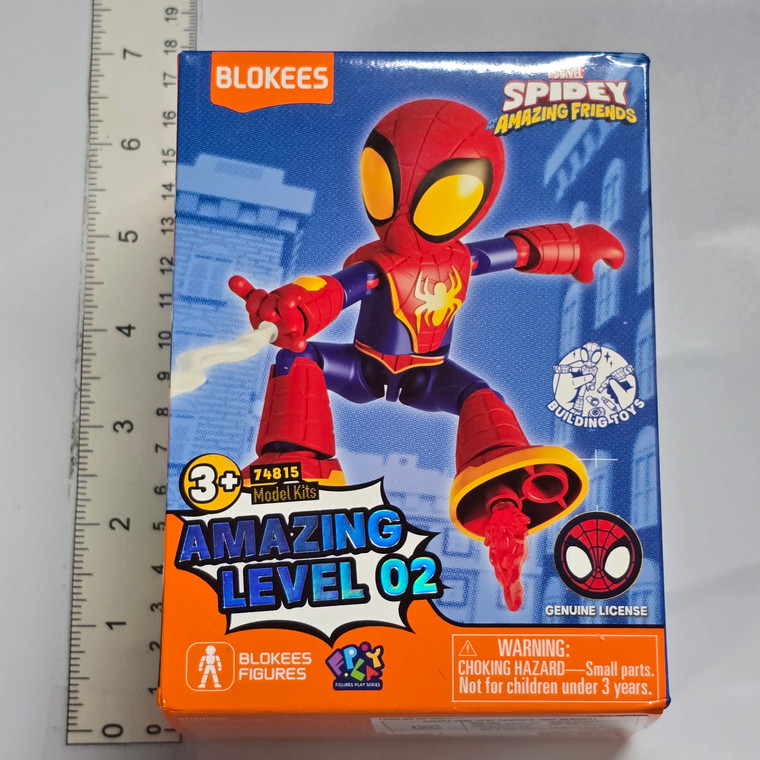 Marvel Spidey and his Amazing Friends Blokees Mini Figure Kit - Spidey Web Spinner Suit - 20260706 - RWK660 - BKSHF
