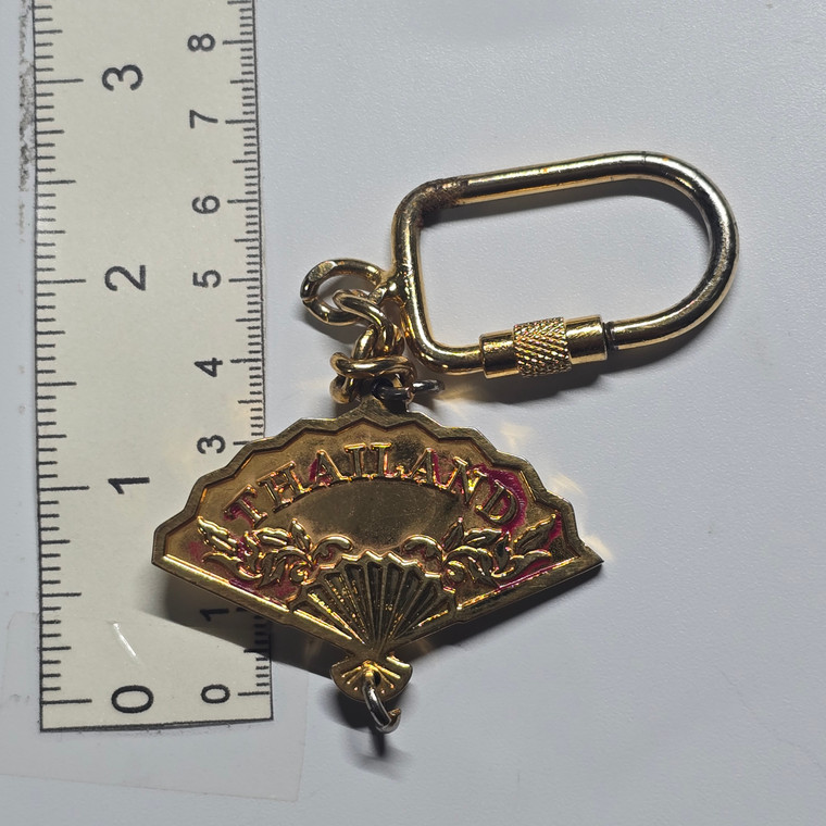 Thailand Fan Metal Keychain (BAD PAINT DAMAGE) - 20260710 - RWK671