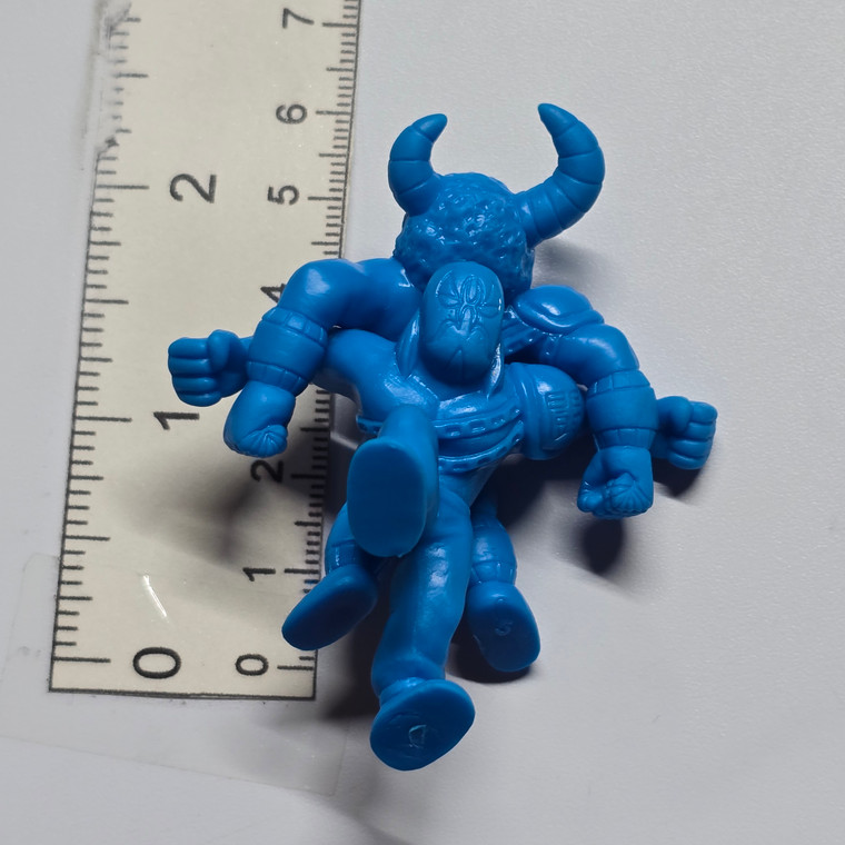 New / Modern Kinkeshi Line - Blue - Mongolman vs. Buffaloman - 20260714 - RWK667