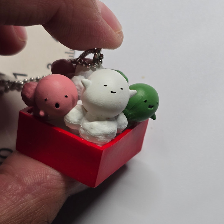 Mochibake Series Mini Figure Keychain Charm Strap - 20260720