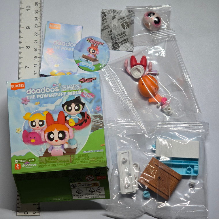 Power Puff Girls Blokees Daadoos Operation Snow Fluffy Mini Figure - Blossom - 20260720