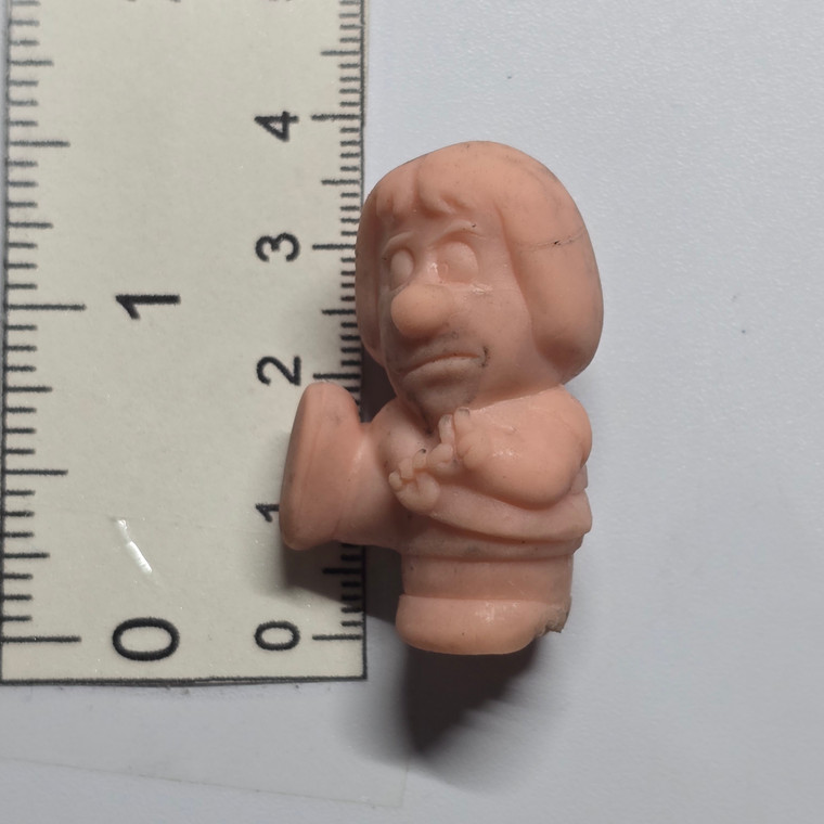 Famicom Jackie Chan Game Keshi Eraser Pencil Topper - Flesh (USED & DAMAGED) - 20260721 - RWK677