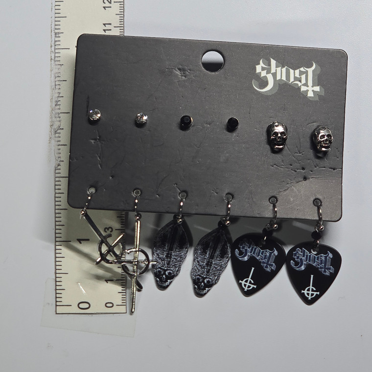 Hot Topic Ghost (THE BAND) Earring Set - 20260901