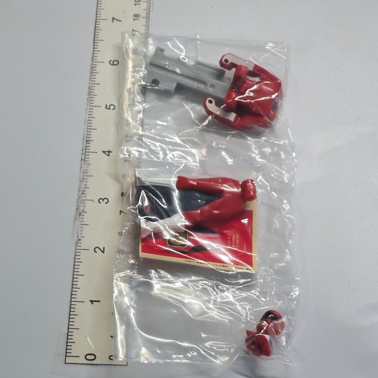 Super Sentai Series Key Transforming Mini Figure - Red (R-080) (UNUSED) - 20260907