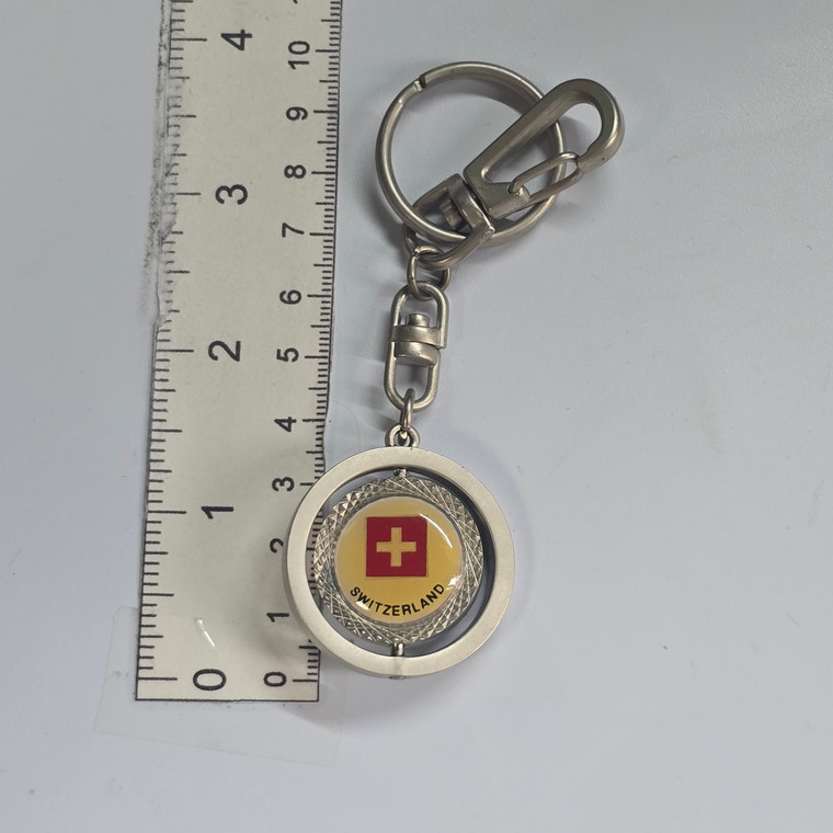 Switzerland Compass Keychain - 20260910