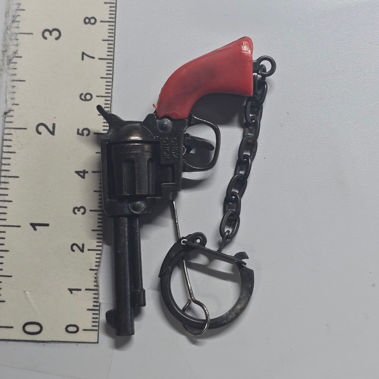 Teeny Tiny Metal Gun Mini Figure Keychain #02 - 20260915