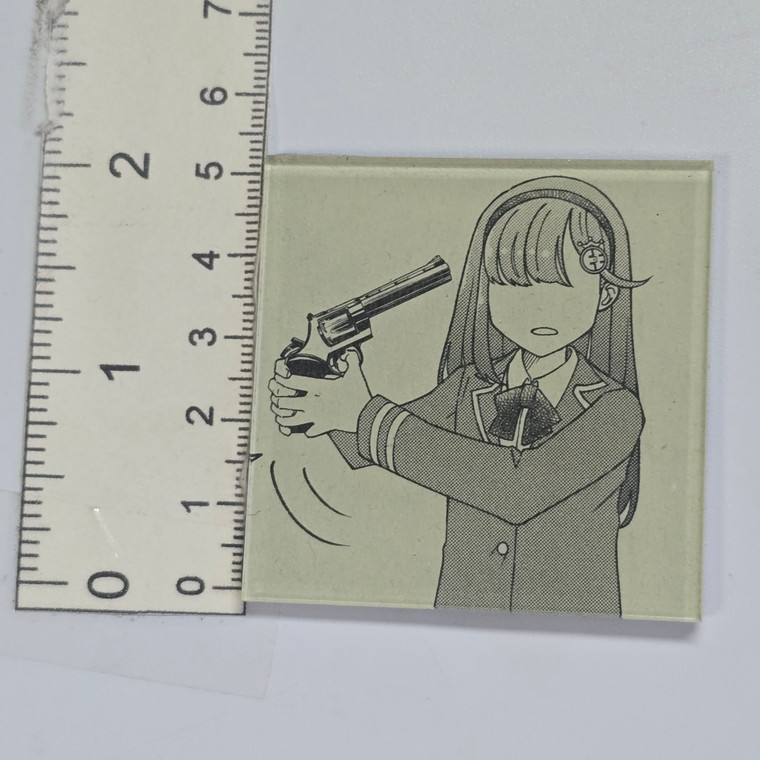 RWK Homemade Square Magnet - Unalive - 20260916
