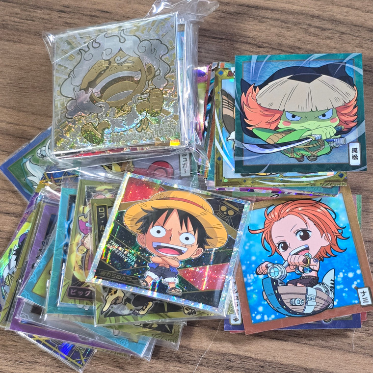 MASSIVE Japanese One Piece Sticker Lot (LOTS OF RARE BOIS INCLUDED) (171x STICKERS) - 20260918