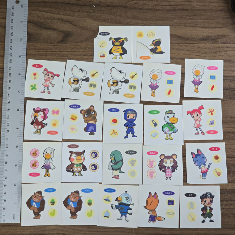 Animal Crossing Sticker Lot (2006) - 20261021 - BKSDRW
