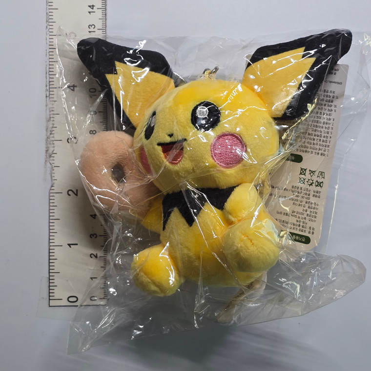 Krispy Kreme  X Pokemon Korea Exclusive Plush Keychain - Pichu (UNUSED) (2025) - 20261022 - BKSHF