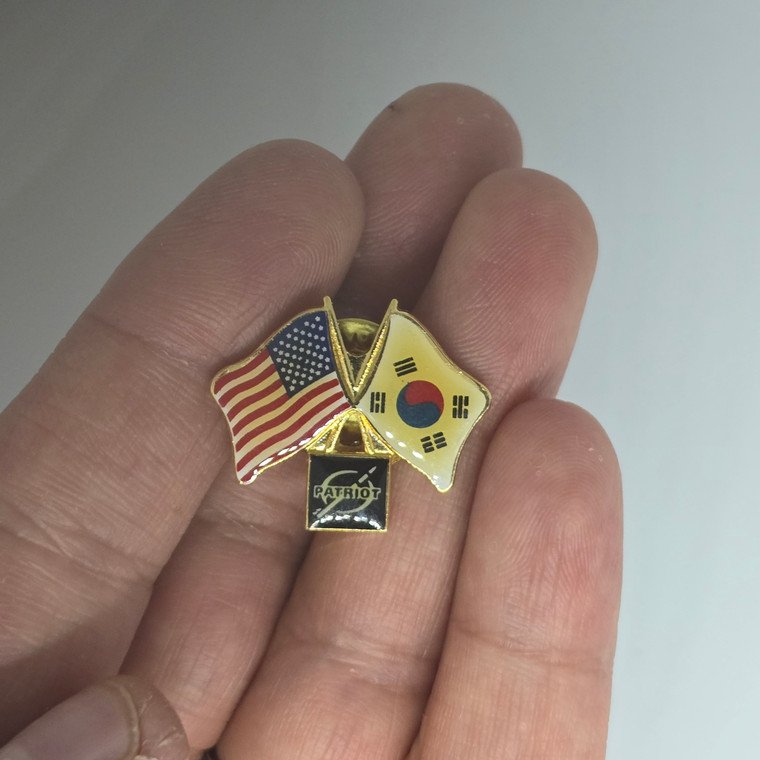 USA / South Korea Mini Enamel Pin 20240318B