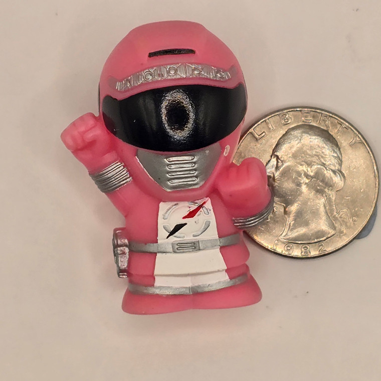 GoGo Sentai Boukenger Sofubi Finger Puppet Mini Figure - Bouken Pink - 20240712 - RWK359