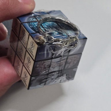 Mini Rubix Cube Keychain - 20250221 - Retro World Korea