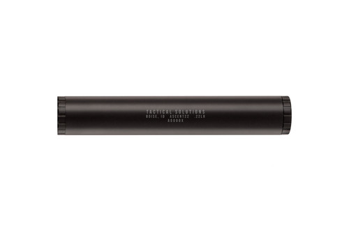 Product image of the ASCENT22 Rimfire Silencer in Matte Black