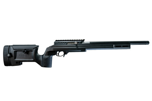 Product image of the X-RING VR Gen2 Precision Rifle - KRG Black Stock with Matte Black barreled action color