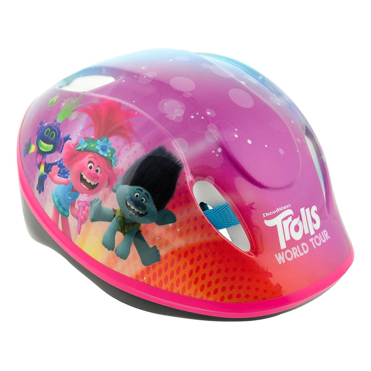 trolls bike helmet