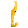 Unbreakable Nylon Double Prong Coat Hook in Yellow - 122-005