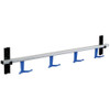 Unlimited Wall-Mounted Coat Hook Rail Rack 135-000