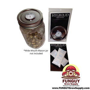 Large & Small Airtight Mushroom Containers