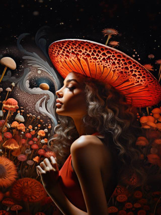 Mushrooms benefiting PCOS, fertility; women's health connection