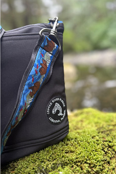 Big Dipper Bag  / (Softshell) /  Black, Pacific Blue / Katmai-Navy (trim)
