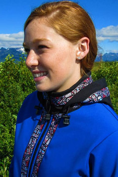 ARCTIC JACKET / - SALE - CLOSEOUT - (Softshell) /  Pacific Blue, Black, / Totem-Brite (trim)