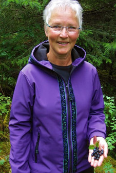 DENALI JACKET / (Softshell)  /  Lupine,  / Velvet-Lupine (trim)