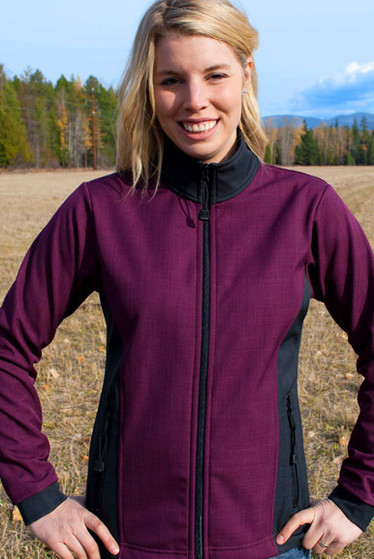 ALEUTIAN JACKET / (Softshell) / Nagoonberry, Raven (Plain
