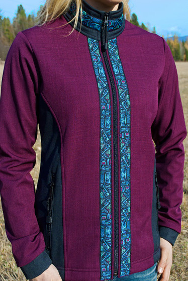 【新品未使用】Acka. over wool jacket ALEUTIAN JACKET / (Softshell) / Nagoonberry, Raven, / Totem-Aqua