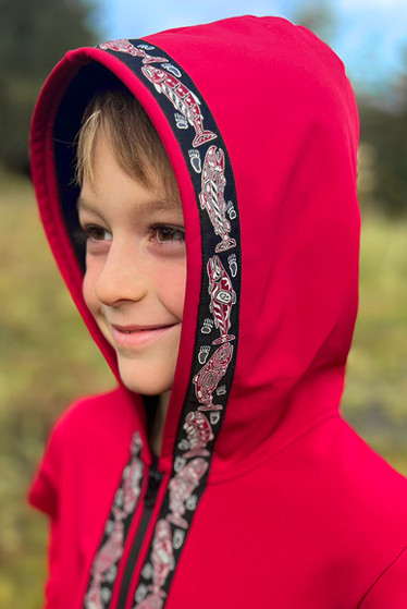 BEACHBERRY JACKET / (Softshell)  / Red Pepper, / Salmon-Red (trim)