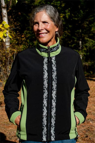 ARCTIC JACKET / - SALE - CLOSEOUT - (Hybrid) / Black, Pistachio