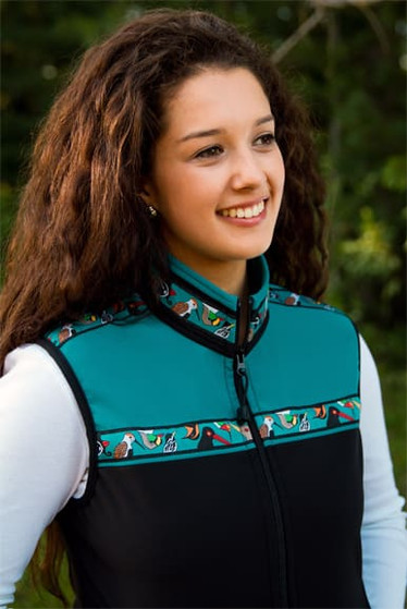 WOMEN'S KODIAK VEST / - SALE - CLOSEOUT - / (Softshell) / Black