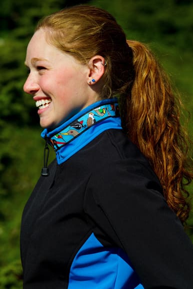 ARCTIC JACKET / - SALE - CLOSEOUT - (Softshell) / Black, Dolphin