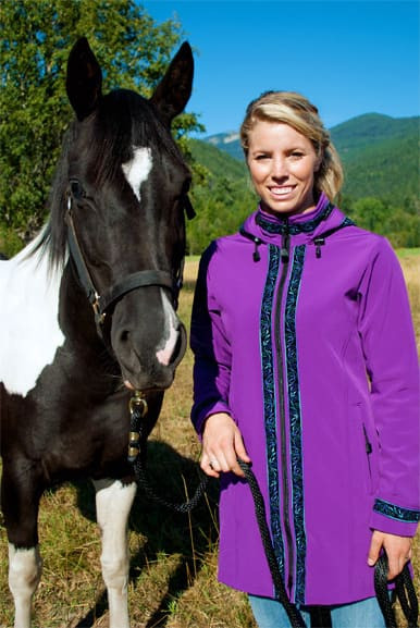 View with all customizing options added