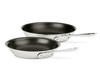 All-Clad d3 Stainless Steel Nonstick 8 & 10 inch Fry Pan Set