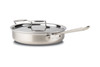 All-Clad d5 Brushed Stainless 3 qt. Saute Pan with Lid