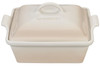 Le Creuset Heritage Stoneware 2 1/2 qt. Square Casserole - Meringue