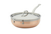 Hestan CopperBond Copper Induction 5 qt. Essential Pan with Lid & Helper Handle