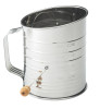 Norpro 8 Cup Stainless Steel Hand Crank Sifter