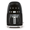 SMEG 50's Retro Style Drip Coffee Maker - Black