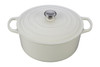 Le Creuset Signature Cast Iron 9 qt. White Round Dutch Oven