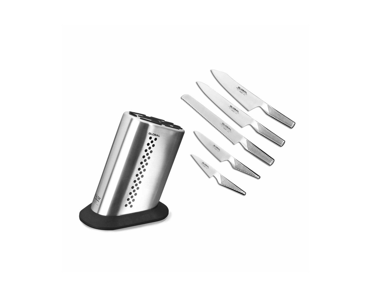 GLOBAL Takashi 6-piece Knife Block Set - Thumbnail 5