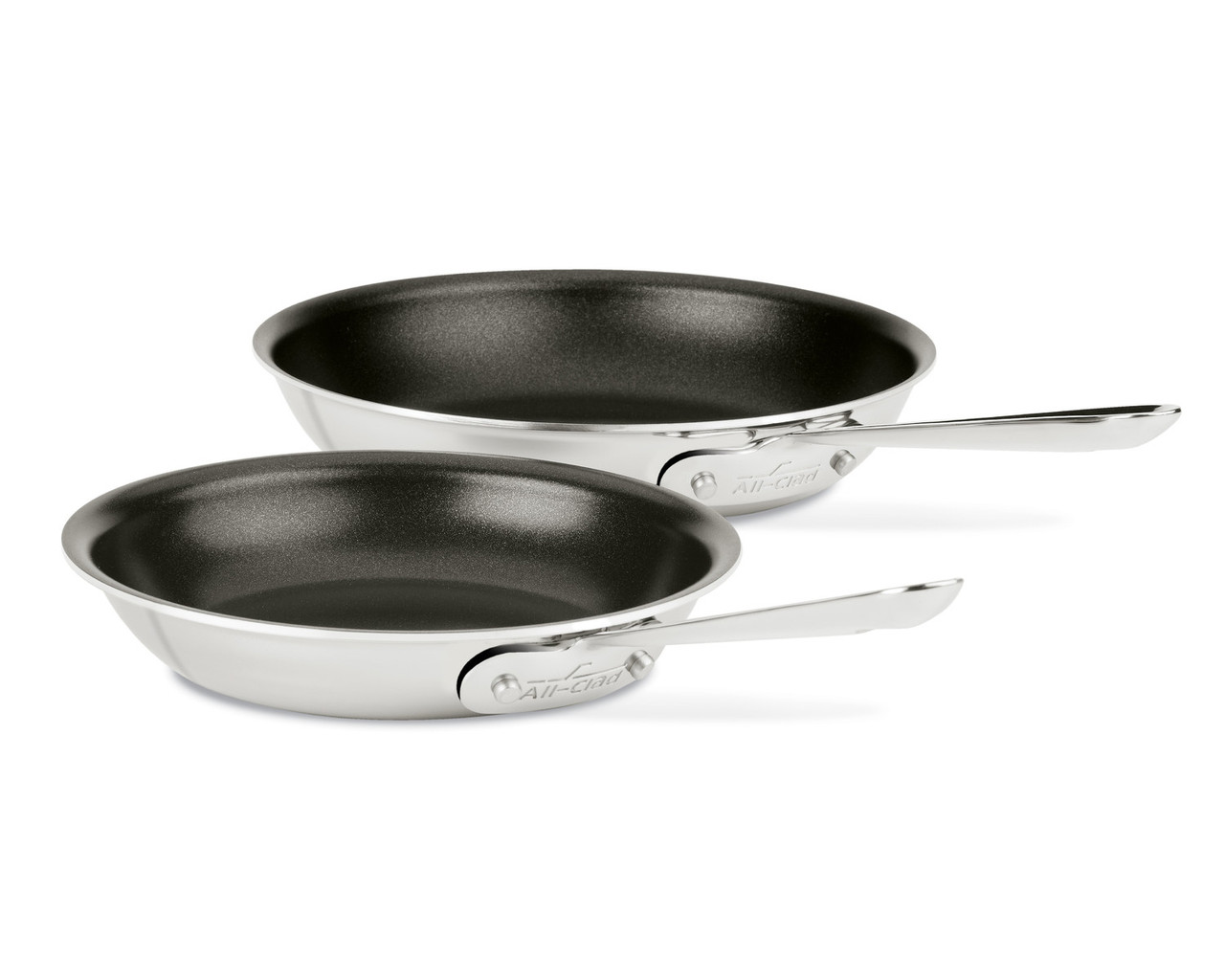 All-Clad Nonstick Fry Pan Skillet Set, 8 & 10