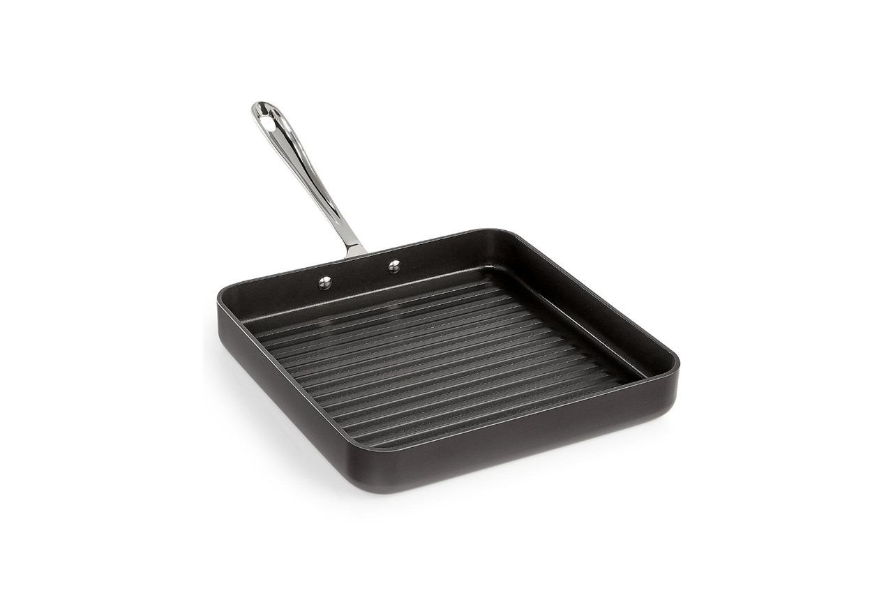 All-Clad HA1 Hard Anodized Nonstick Cookware, Square Griddle, 11