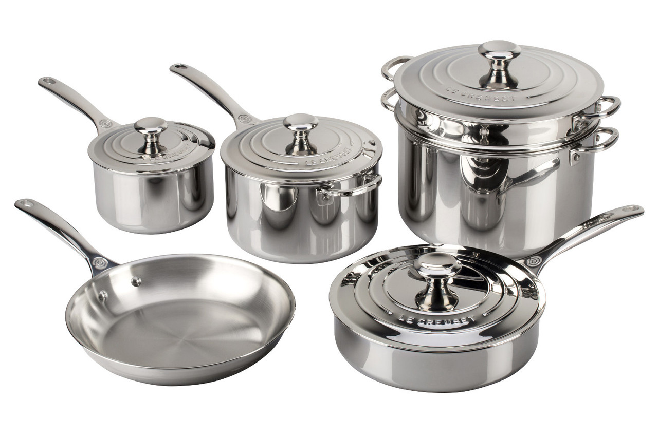 Toughened Nonstick PRO 10-Piece Cookware Set