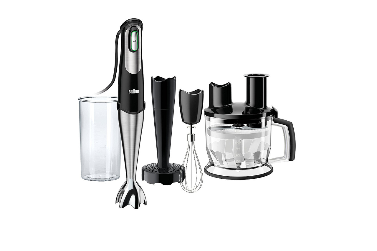 Braun MultiQuick 5 Spiralizer Hand Blender in Stainless